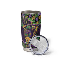 Six Seven Mardi Gras Tumbler Cup 67 Carnival Mask Beads - Wonder Print Shop