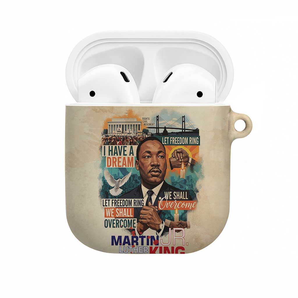 Martin Luther King MLK AirPods Case I Have a Dream Vintage Art - Wonder Print Shop
