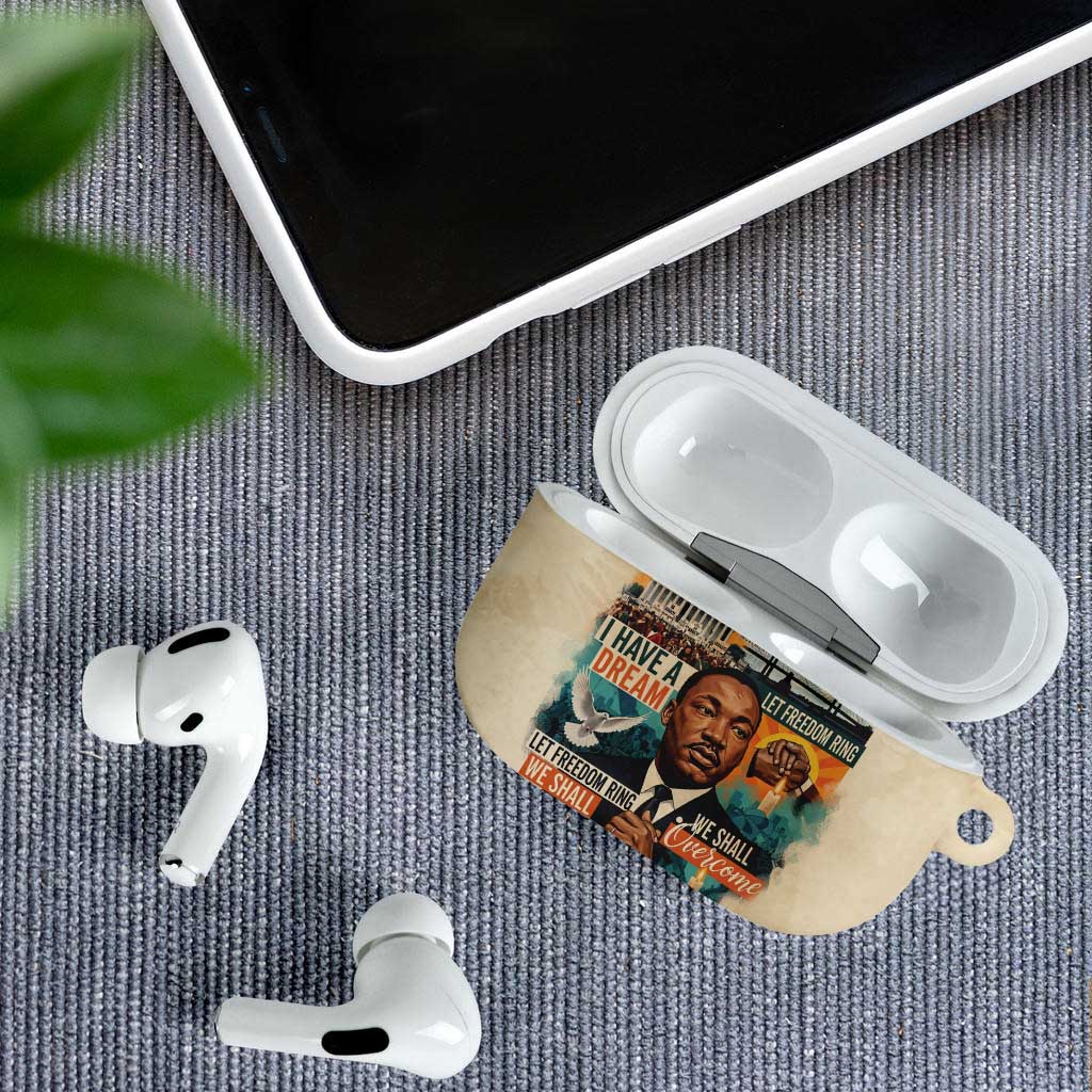 Martin Luther King MLK AirPods Case I Have a Dream Vintage Art - Wonder Print Shop