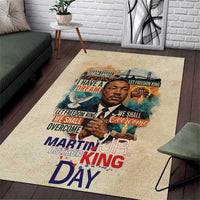 Martin Luther King MLK Area Rug I Have a Dream Vintage Art - Wonder Print Shop
