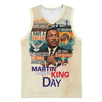 Martin Luther King MLK Basketball Jersey I Have a Dream Vintage Art - Wonder Print Shop