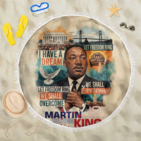 Martin Luther King MLK Beach Blanket I Have a Dream Vintage Art - Wonder Print Shop