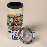 Martin Luther King MLK 4 in 1 Can Cooler Tumbler I Have a Dream Vintage Art - Wonder Print Shop