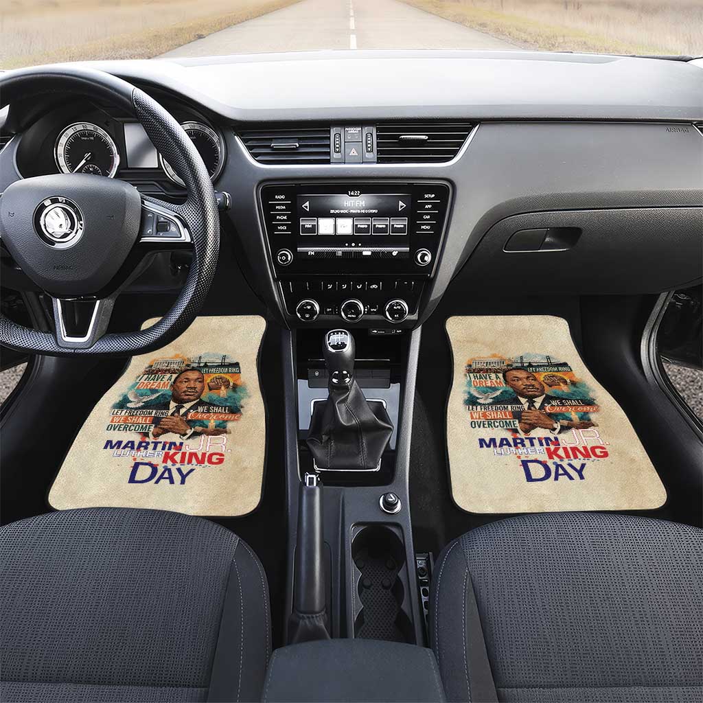 Martin Luther King MLK Car Mats I Have a Dream Vintage Art - Wonder Print Shop