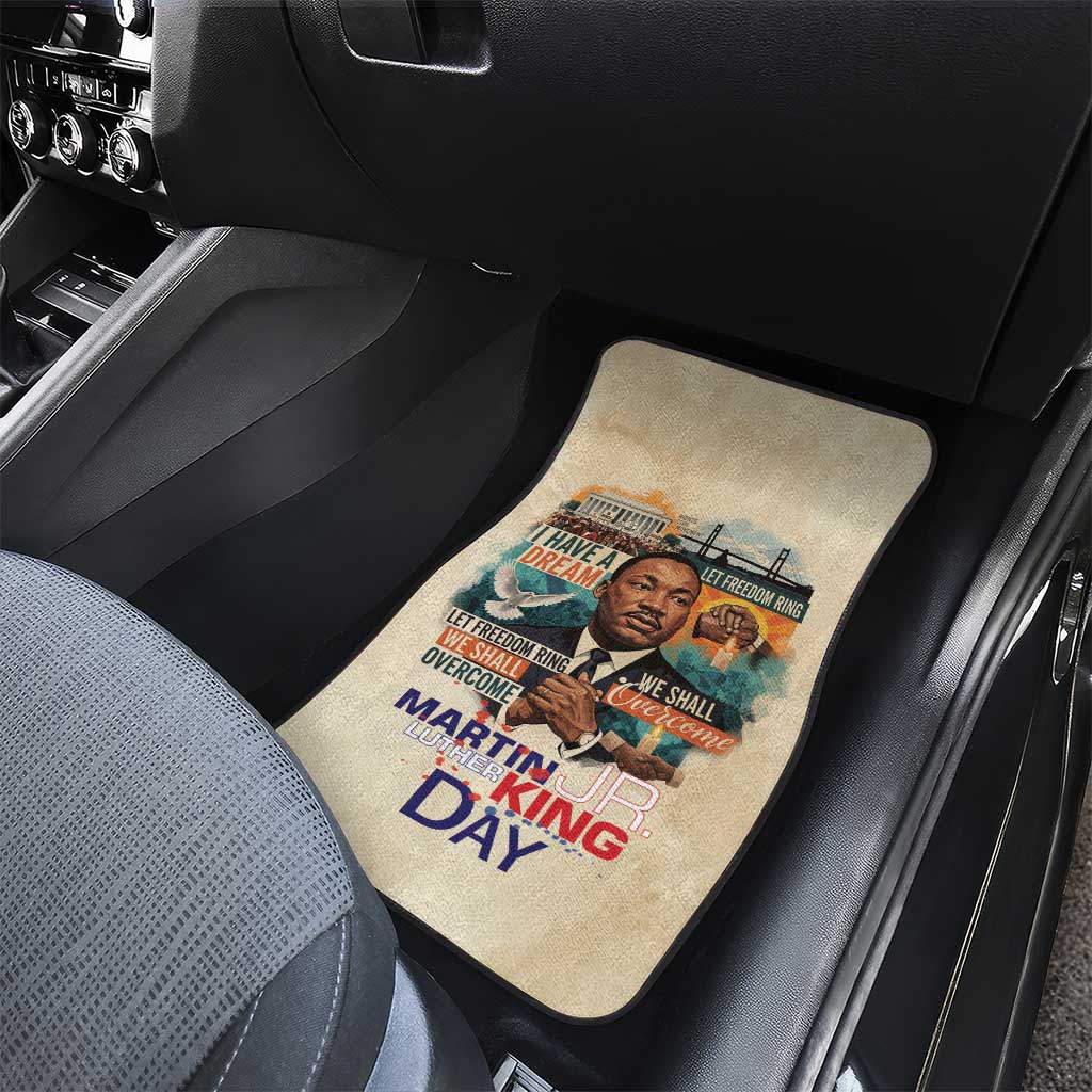 Martin Luther King MLK Car Mats I Have a Dream Vintage Art - Wonder Print Shop