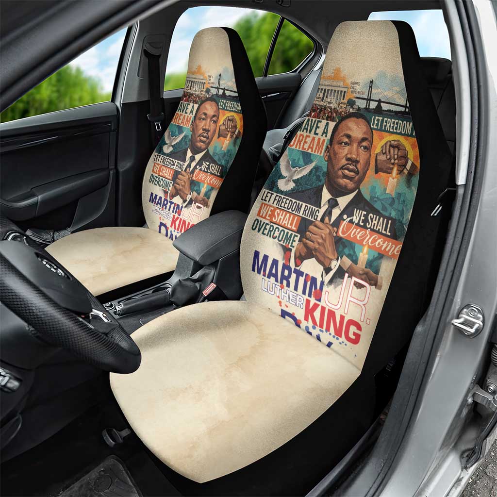 Martin Luther King MLK Car Seat Cover I Have a Dream Vintage Art - Wonder Print Shop