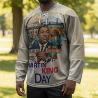 Martin Luther King MLK Hockey Jersey I Have a Dream Vintage Art - Wonder Print Shop