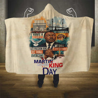 Martin Luther King MLK Hooded Blanket I Have a Dream Vintage Art - Wonder Print Shop
