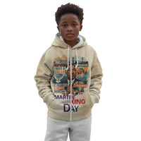 Martin Luther King MLK Kid Hoodie I Have a Dream Vintage Art - Wonder Print Shop