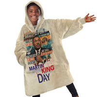 Martin Luther King MLK Kid Wearable Blanket Hoodie I Have a Dream Vintage Art - Wonder Print Shop