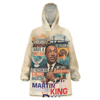 Martin Luther King MLK Kid Wearable Blanket Hoodie I Have a Dream Vintage Art - Wonder Print Shop