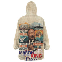Martin Luther King MLK Kid Wearable Blanket Hoodie I Have a Dream Vintage Art - Wonder Print Shop