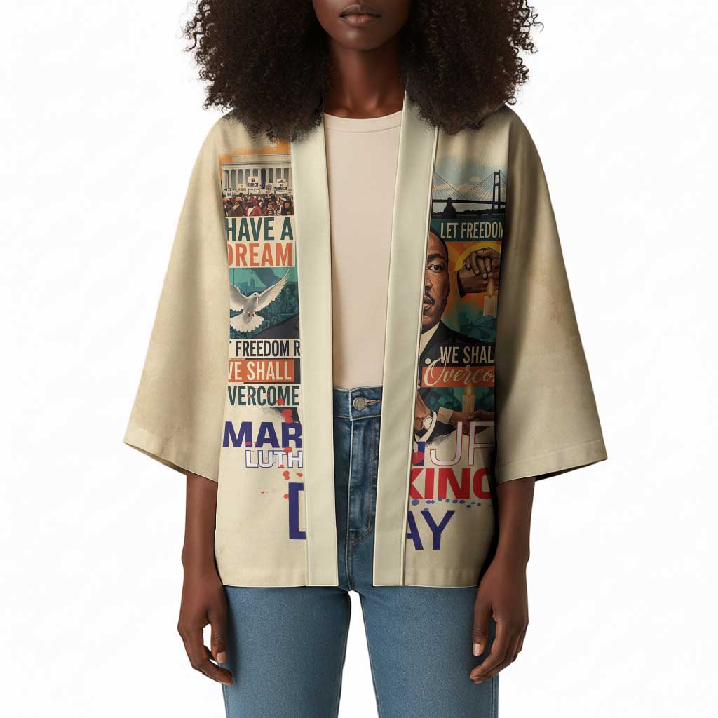 Martin Luther King MLK Kimono I Have a Dream Vintage Art - Wonder Print Shop