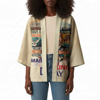Martin Luther King MLK Kimono I Have a Dream Vintage Art - Wonder Print Shop