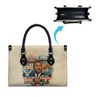 Martin Luther King MLK Leather Bag I Have a Dream Vintage Art - Wonder Print Shop