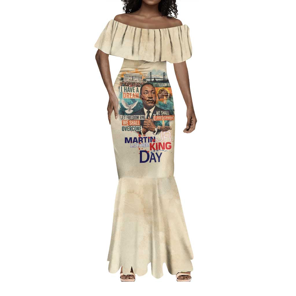 Martin Luther King MLK Mermaid Dress I Have a Dream Vintage Art - Wonder Print Shop