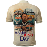 Martin Luther King MLK Polo Shirt I Have a Dream Vintage Art - Wonder Print Shop