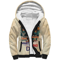 Martin Luther King MLK Sherpa Hoodie I Have a Dream Vintage Art - Wonder Print Shop