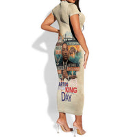 Martin Luther King MLK Short Sleeve Bodycon Dress I Have a Dream Vintage Art - Wonder Print Shop