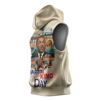 Martin Luther King MLK Sleeveless Hoodie I Have a Dream Vintage Art - Wonder Print Shop