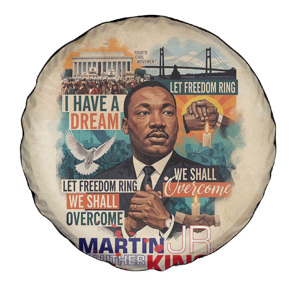 Martin Luther King MLK Spare Tire Cover I Have a Dream Vintage Art - Wonder Print Shop