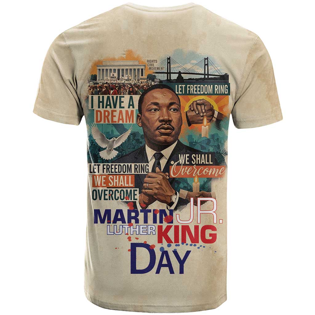 Martin Luther King MLK T shirt I Have a Dream Vintage Art - Wonder Print Shop