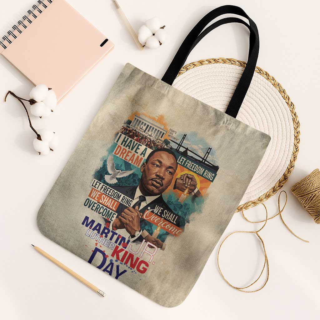 Martin Luther King MLK Tote Bag I Have a Dream Vintage Art - Wonder Print Shop