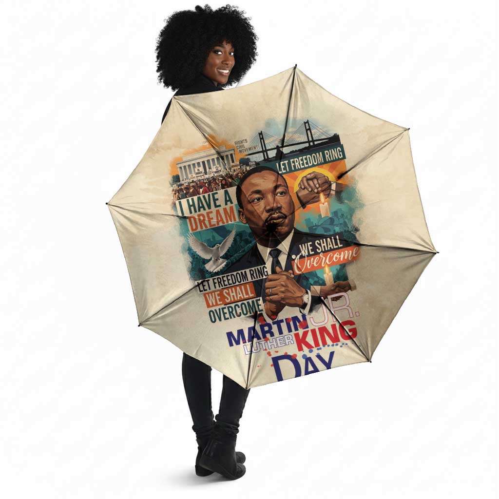Martin Luther King MLK Umbrella I Have a Dream Vintage Art - Wonder Print Shop