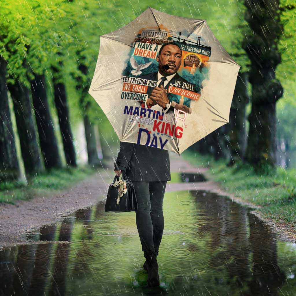 Martin Luther King MLK Umbrella I Have a Dream Vintage Art - Wonder Print Shop
