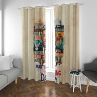 Martin Luther King MLK Window Curtain I Have a Dream Vintage Art - Wonder Print Shop