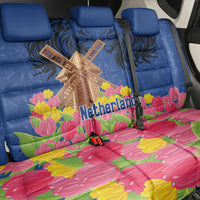 Netherlands Lion Back Car Seat Cover Tulip And Windmill