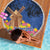 Netherlands Lion Beach Blanket Tulip And Windmill