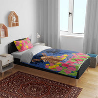 Netherlands Lion Bedding Set Tulip And Windmill