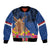 Netherlands Lion Bomber Jacket Tulip And Windmill
