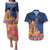 Netherlands Lion Couples Matching Puletasi and Hawaiian Shirt Tulip And Windmill