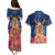 Netherlands Lion Couples Matching Puletasi and Hawaiian Shirt Tulip And Windmill