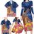 Netherlands Lion Family Matching Long Sleeve Bodycon Dress and Hawaiian Shirt Tulip And Windmill