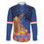 Netherlands Lion Family Matching Mermaid Dress and Hawaiian Shirt Tulip And Windmill