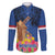 Netherlands Lion Family Matching Puletasi and Hawaiian Shirt Tulip And Windmill