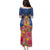 Netherlands Lion Family Matching Puletasi and Hawaiian Shirt Tulip And Windmill