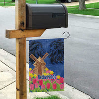 Netherlands Lion Garden Flag Tulip And Windmill