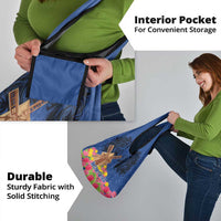 Netherlands Lion Grocery Bag Tulip And Windmill