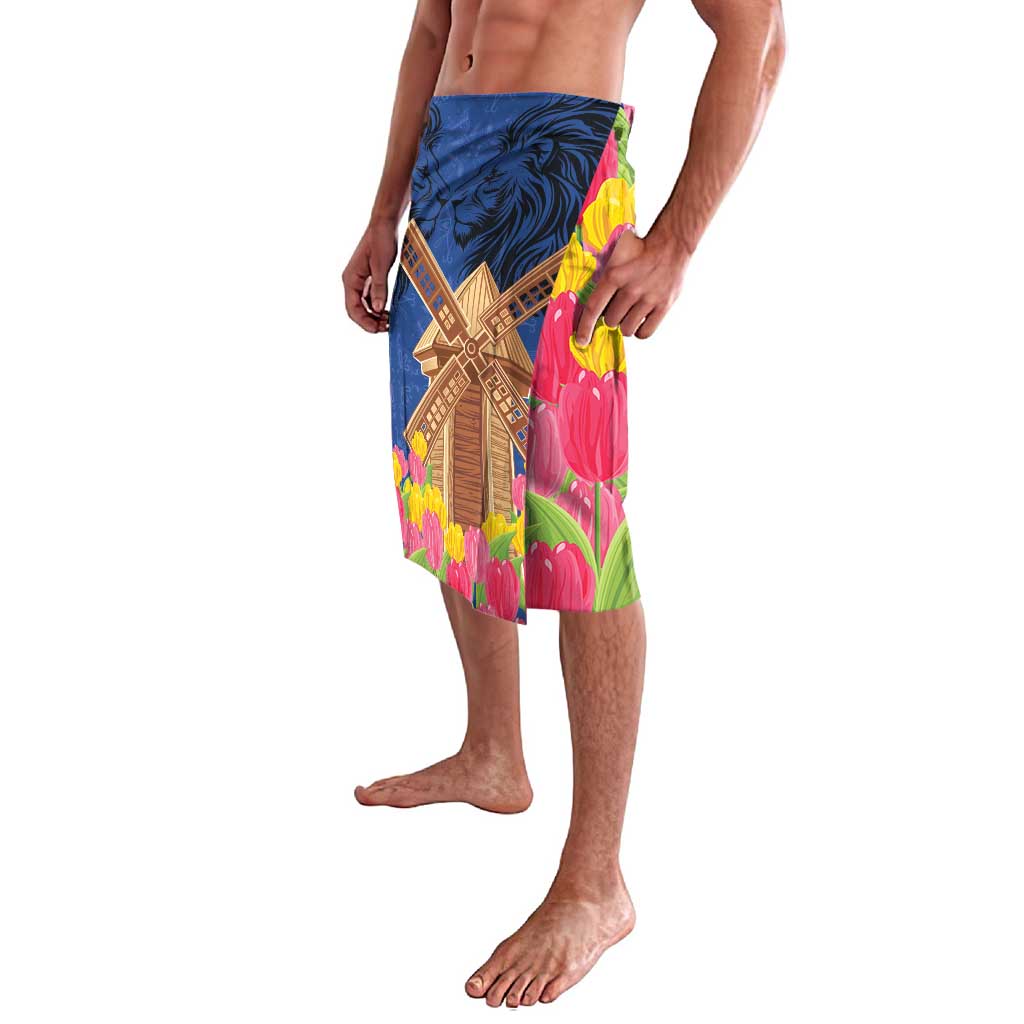 Netherlands Lion Lavalava Tulip And Windmill