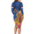 Netherlands Lion Long Sleeve Bodycon Dress Tulip And Windmill