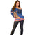 Netherlands Lion Off Shoulder Sweater Tulip And Windmill