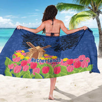 Netherlands Lion Sarong Tulip And Windmill