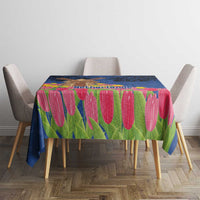 Netherlands Lion Tablecloth Tulip And Windmill
