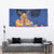 Netherlands Lion Tapestry Tulip And Windmill