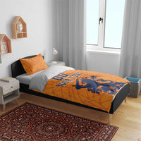 Custom Netherlands Football Bedding Set Holland Lion