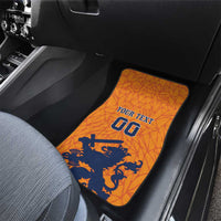 Custom Netherlands Football Car Mats Holland Lion